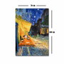 Wallity Lienzo Decorativo de Van Gogh 70 x 100 cm